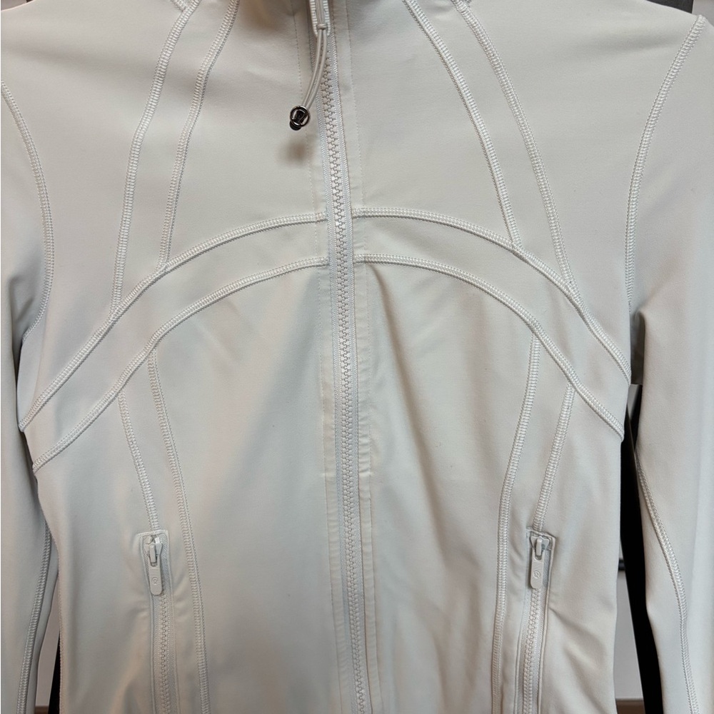 Lululemon Define Jacket Style Full Zip Cream / Bo… - image 3